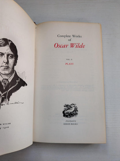 The Complete Works of Oscar Wilde Vol. 2 - Plays - 1966 - Heron Books