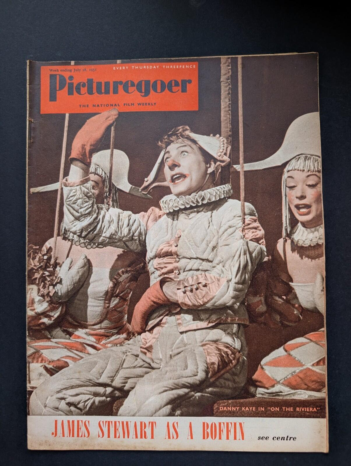 Picturegoer: The National Film Weekly July 28, 1951 - Danny Kaye Cover