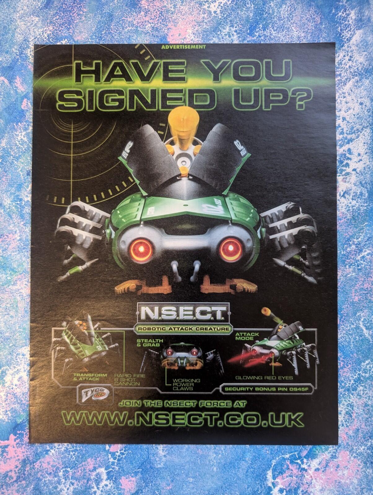 N.Scect Toys 2006 Tyco RC/Mattel Inc Advertisement - See Details