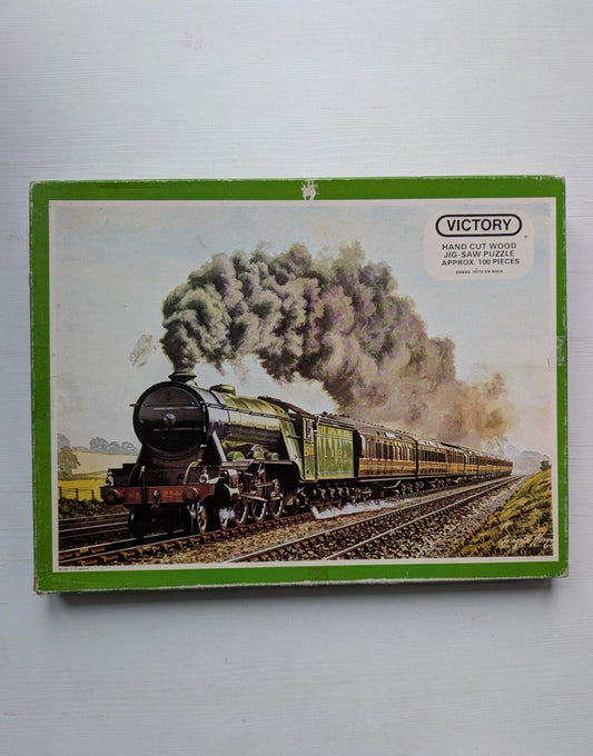 Victory - Famous Steam Engine Series Lemberg 7201 100 Piece Wooden Jigsaw - 1978