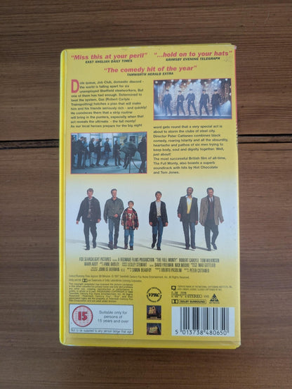 The Full Monty - 1997 - 20th Century Fox VHS Video Tape
