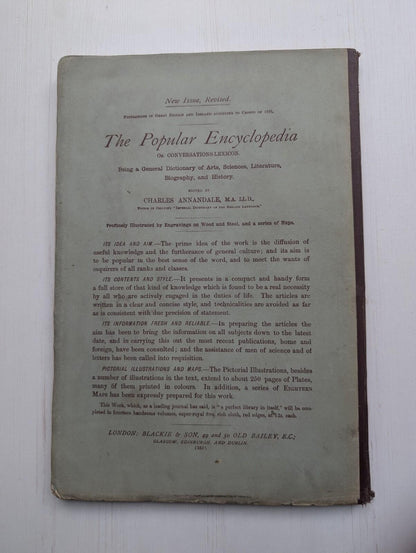 Ogilvie's Imperial Dictionary of The English Language Div. 4 - 1880's Approx