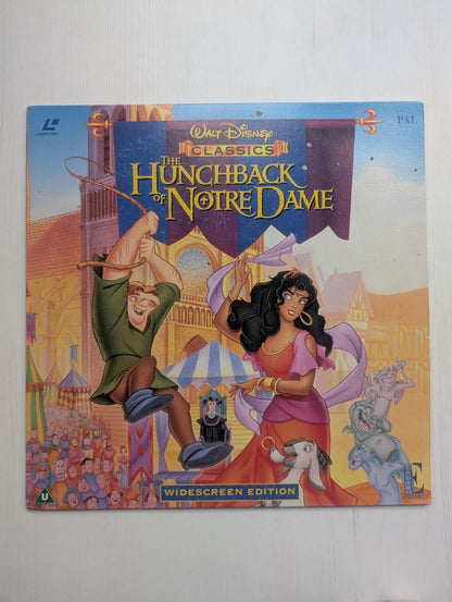 The Hunchback of Notre Dame PAL/Widescreen Edition Laserdisc - Disney