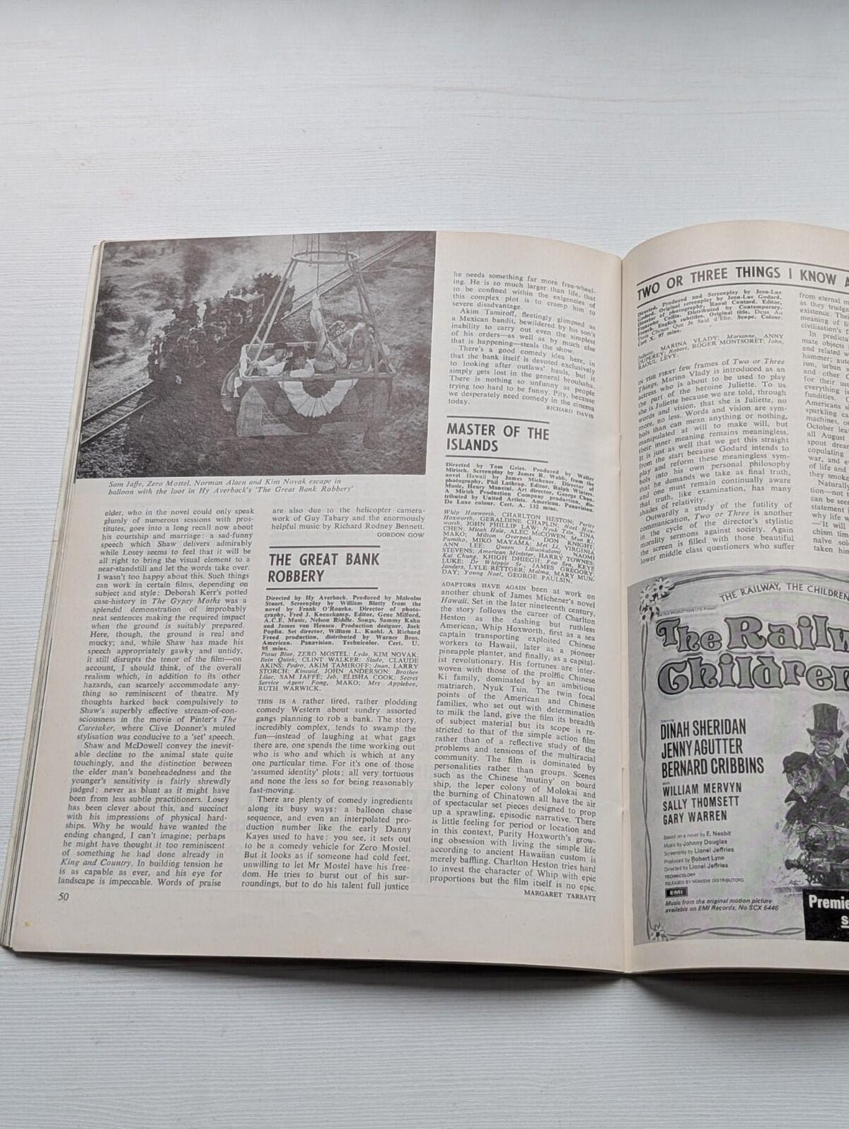 Films and Filming Magazine Vol. 17 No. 4 January 1971 - Best Films of 1970