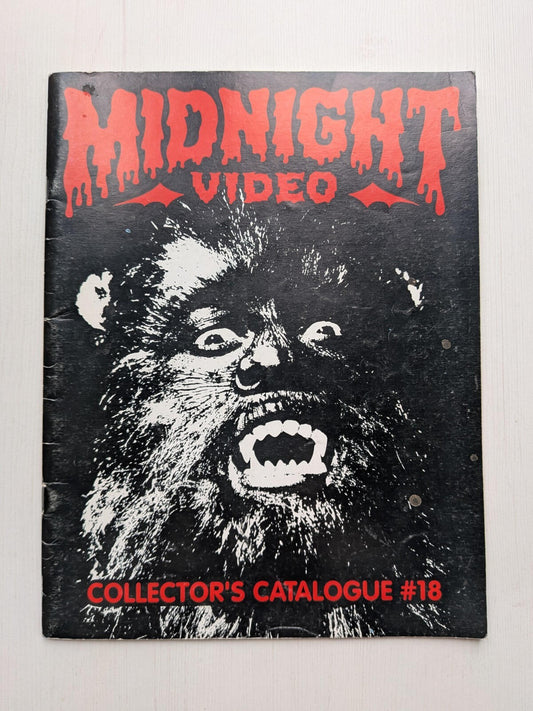 Midnight Video Collector's Catalogue #18 - 1998