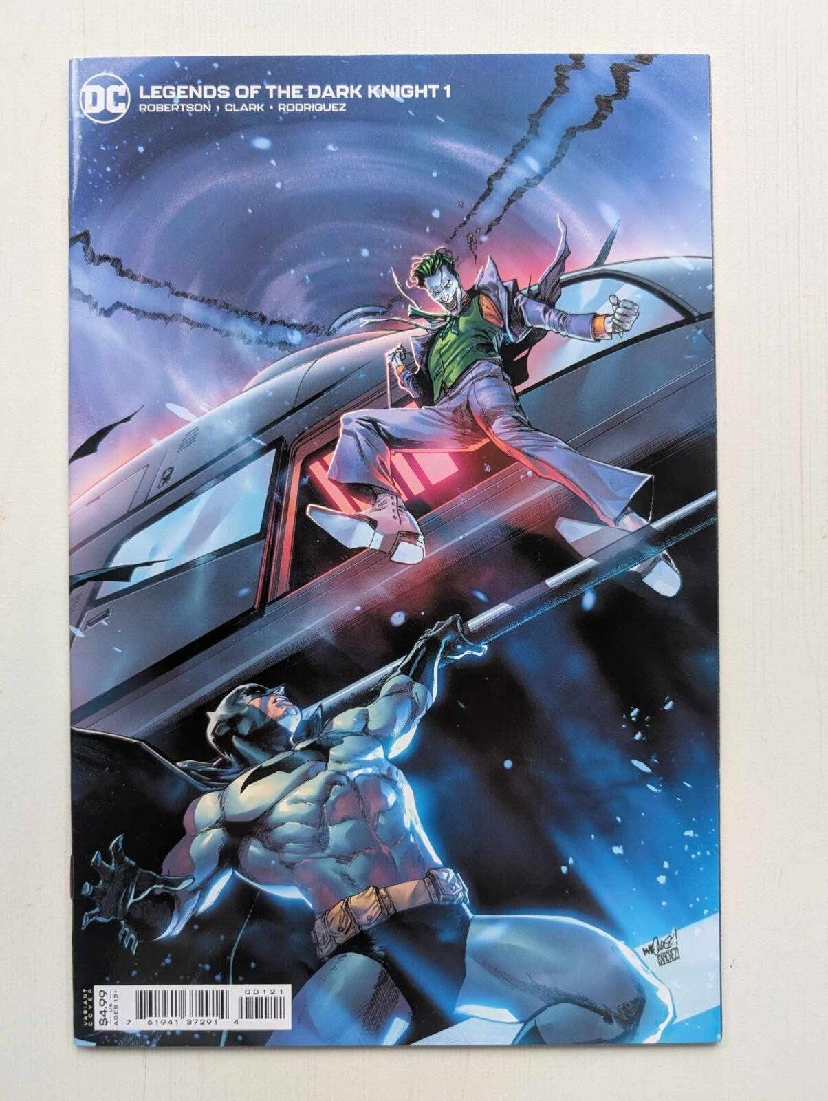 Legends of The Dark Knight #1 - David Marquez Card Stock Variant Cover, 2021, DC
