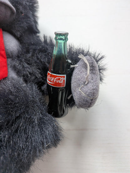 Vintage Coca-Cola Gorilla Soft Toy/Plushie - 1996 - Play-By-Play
