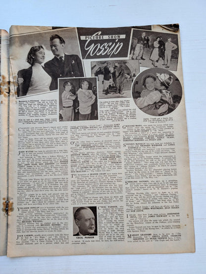 Picture Show Vol. 54 No. 1397 January 7th, 1950 - Ingrid Bergman/Michael Wilding