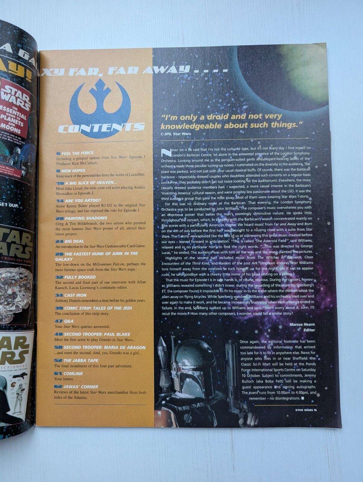 Star Wars: The Official Magazine No.16 - Oct/Nov 1998 - Kenny Baker Interview