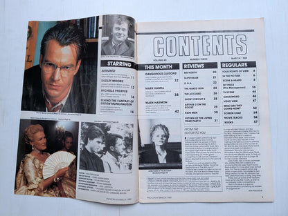 Photoplay Vol. 40 No. 3 March 1989, Jodie Foster/Dudley Moore/Mark Hamill + More
