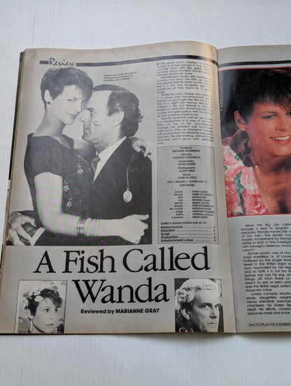 Photoplay Vol. 39 No. 11 November 1988 - A Fish Called Wanda/Big/ET + More