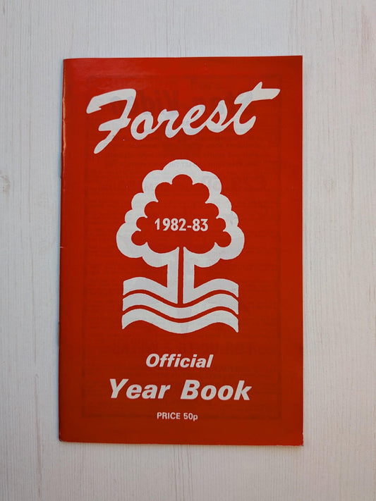 Nottingham Forest F.C. Official Year Book 1982-83 Booklet