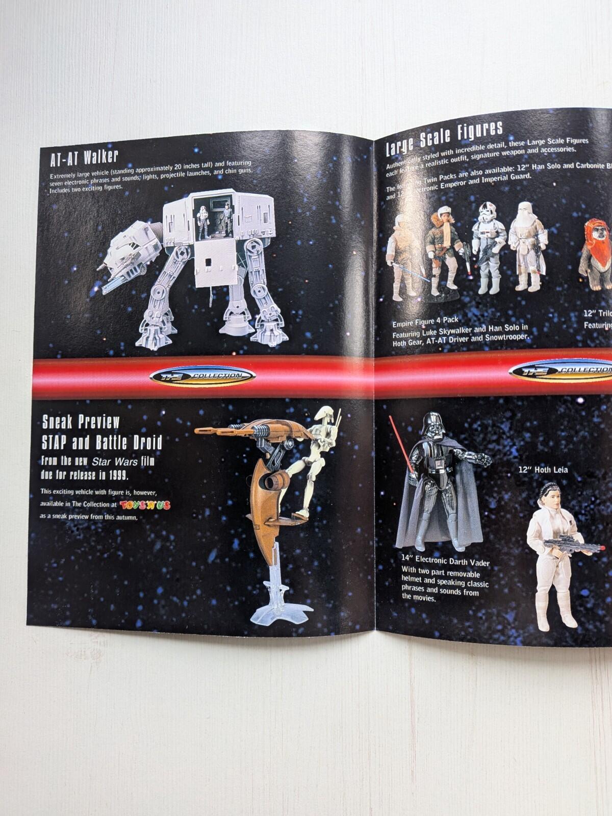 Star Wars - The Collection 1998, Toys R Us Fold-out Catalogue