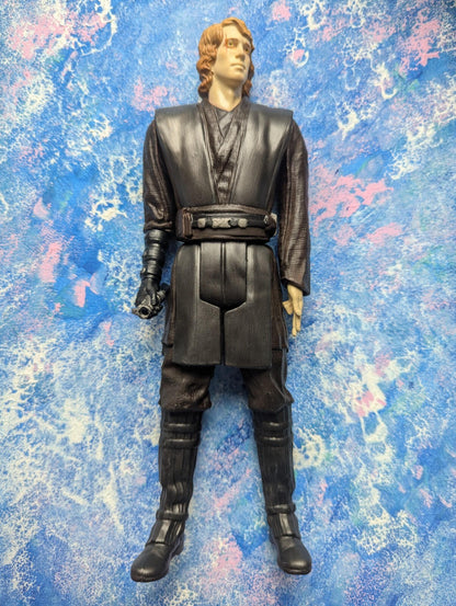 Star Wars Anakin Skywalker 12" Action Figure - Repainted - 2012 - LFL Hasbro