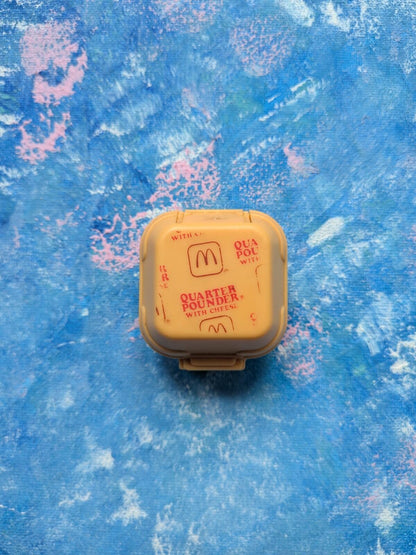 McDonald's Changeables McRobots Quarter Pounder Transformer Toy - 1988