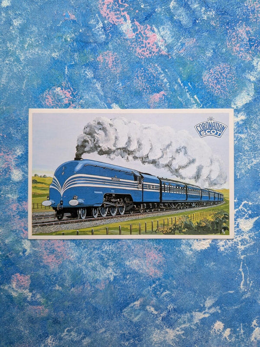 The Coronation Scot - Dalkeith Picture Postcard No. 478