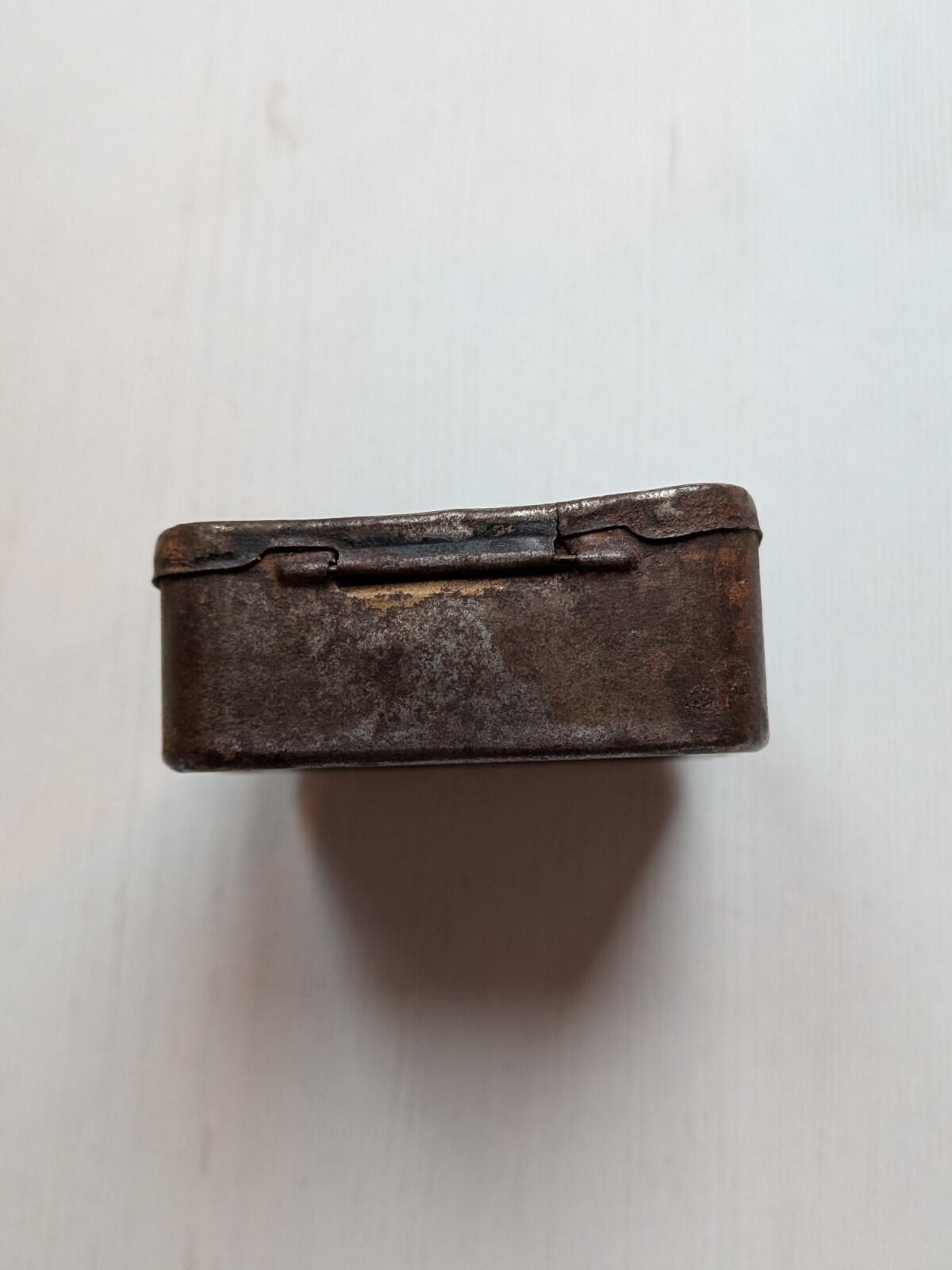 Vintage Military Water Sterilizing Tin (Empty) - 1940s/World War II