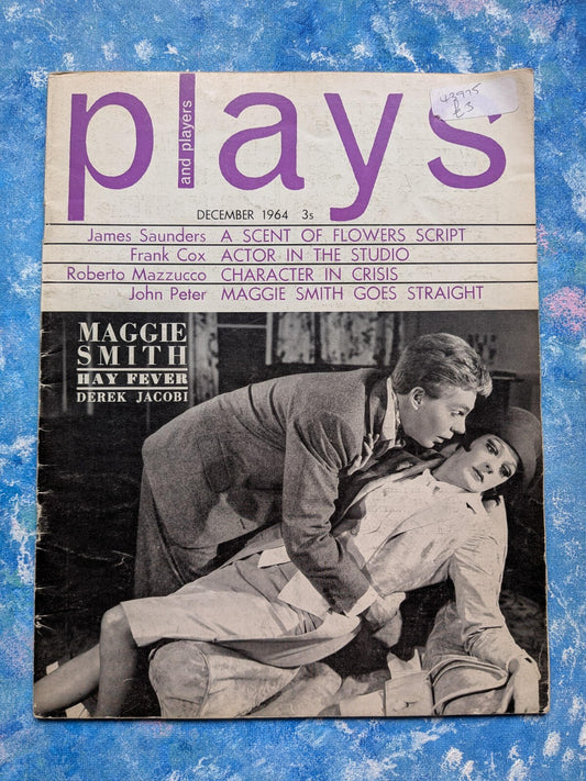 Plays and Players December 1964 - Maggie Smith/Derek Jacobi Cover