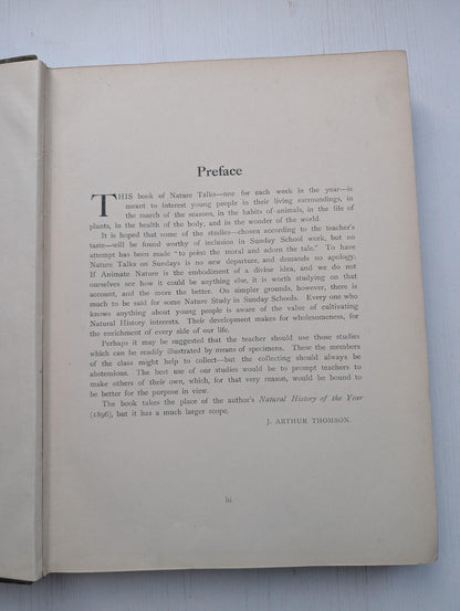 Nature All The Year Round by J. Arthur Thomson, 1900's Approx, The Pilgrim Press