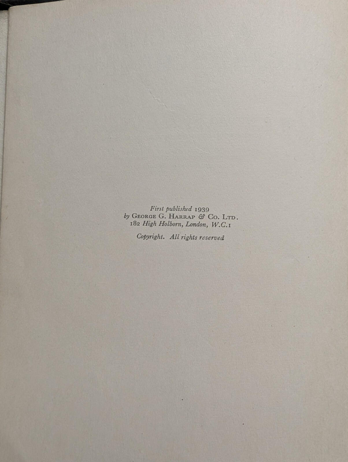 A Concise Organic Chemistry by N.F. Newbury - 1939 - George G. Harrap & Co Ltd