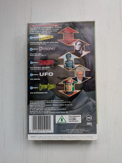 Thunderbirds and Friends VHS Tape - Includes Prisoner, Stingray + More, 1993