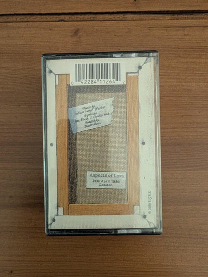 Andrew Lloyd Webber - Aspects of Love - 1989 - Double Cassette Tape