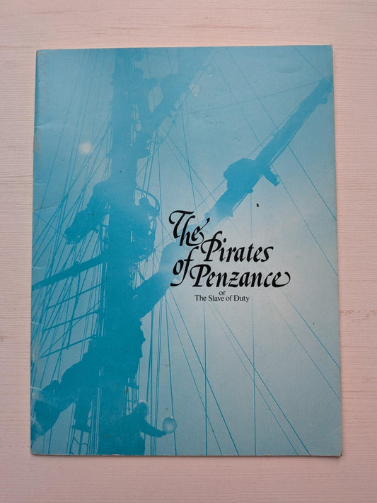 Pirates of Penzance Programme, South Manchester Amateur Operatic Society 1991