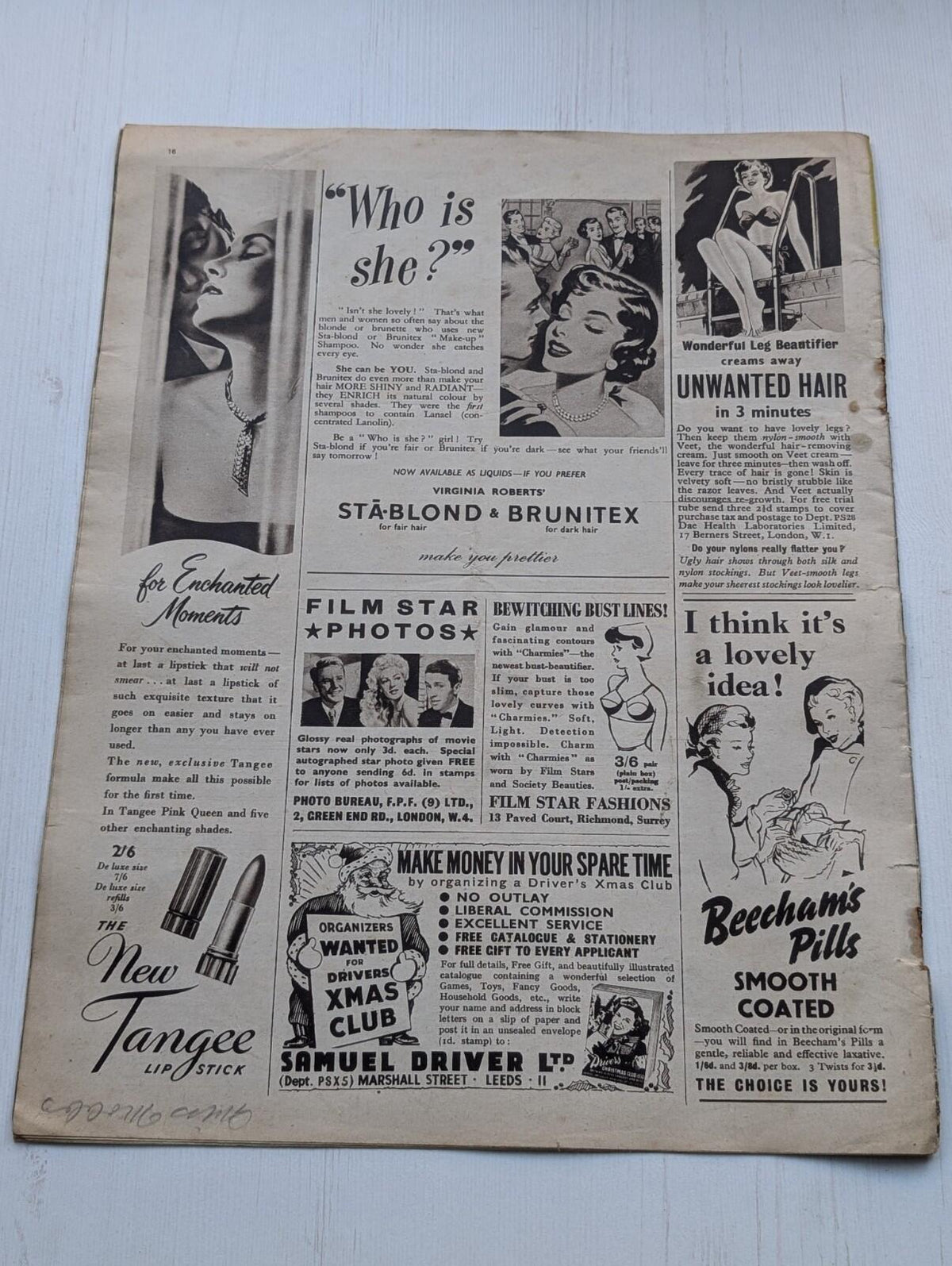 Picture Show Vol. 55 No. 1430 August 26th, 1950 - Marlene Dietrich/Richard Todd