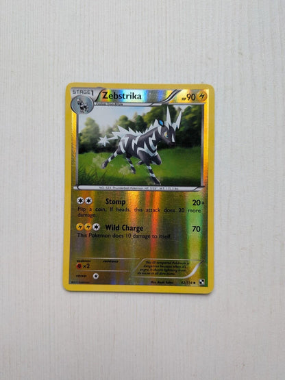 Zebstrika 42/114 Reverse Holo - 2011 - Black & White