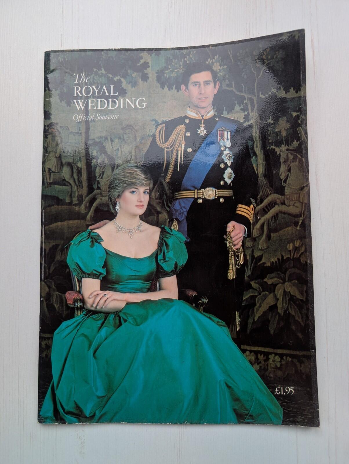 The Royal Wedding Official Souvenir Programme - Charles & Diana - 1981