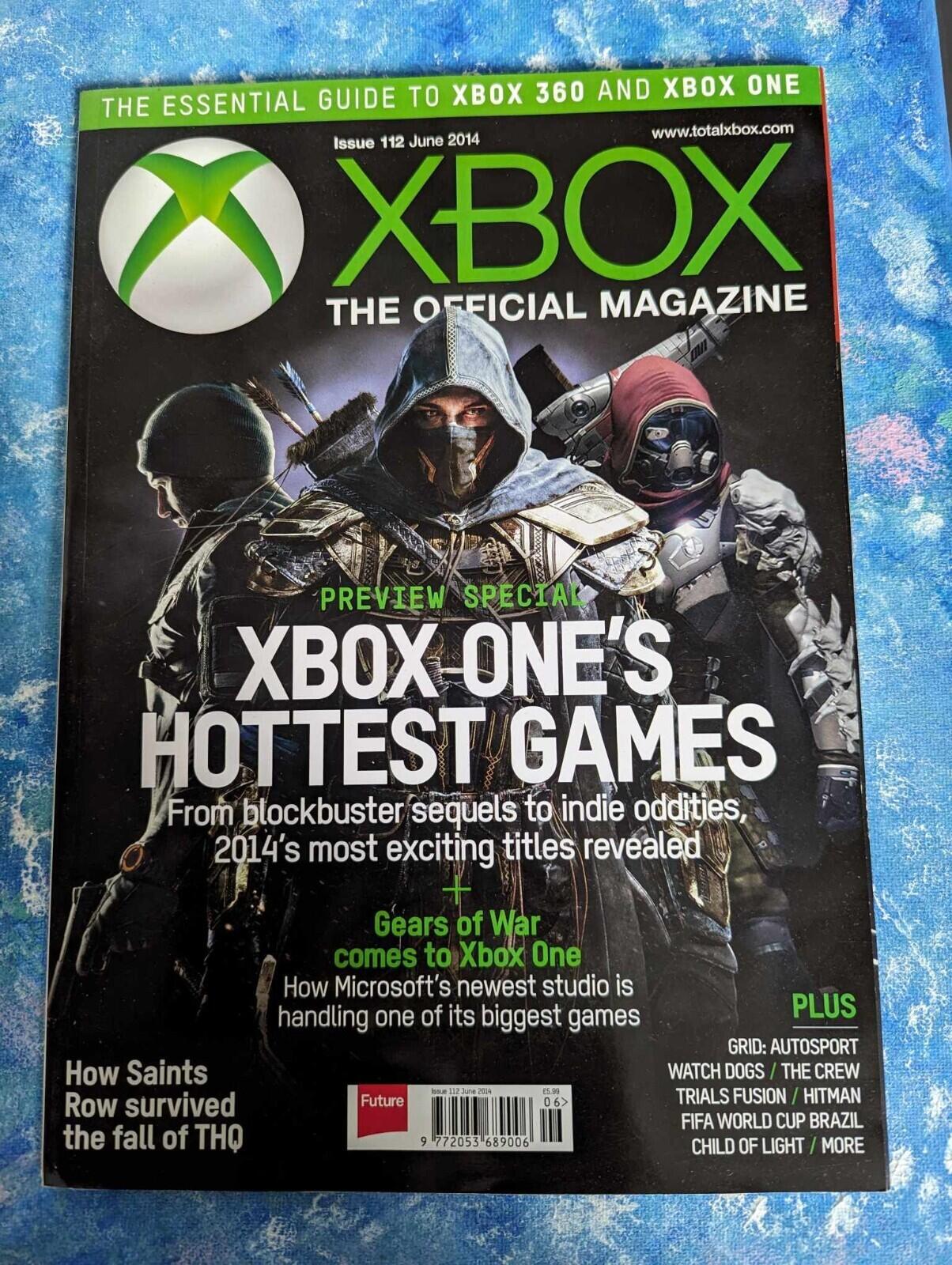 Official Xbox Magazine Issue 112 June 2014, The Division/Elder Scrolls/Destiny