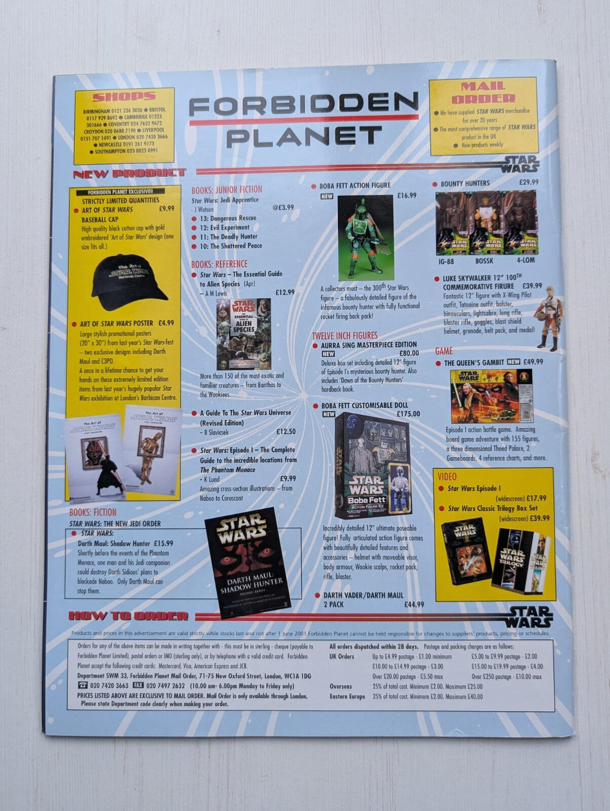 Star Wars: The Official Magazine No. 33 - June/July 2001 - Includes Poster