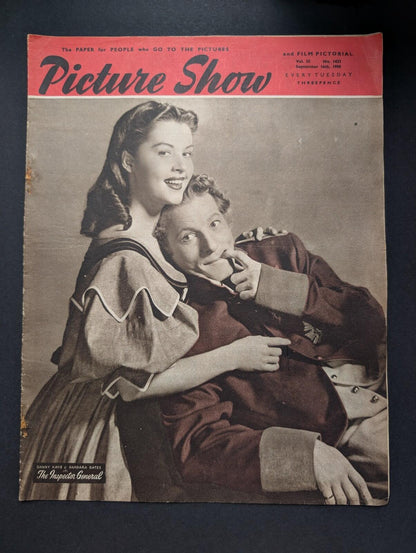 Picture Show Vol.53 No. 1433 September 16th, 1950 - Danny Kaye/Barbara Bates