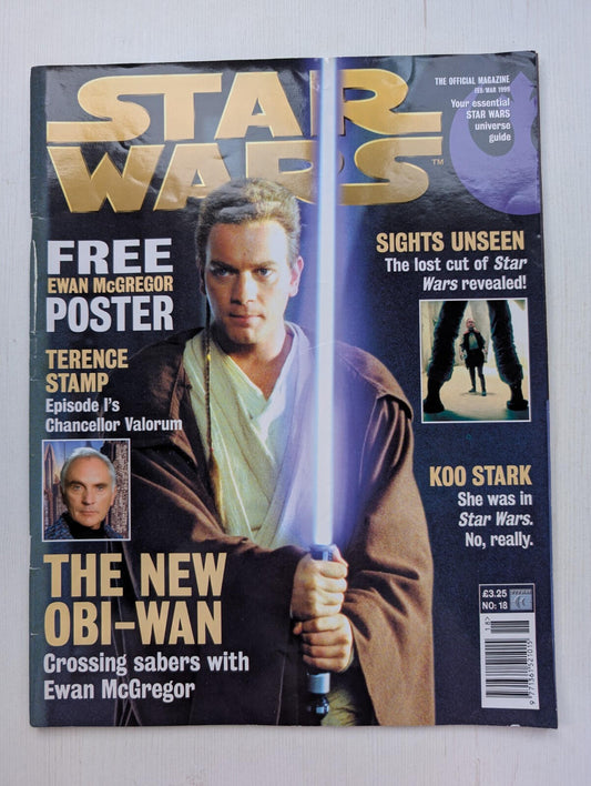 Star Wars: The Official Magazine No.18 - Feb/March 1999 Ewan McGregor Interview
