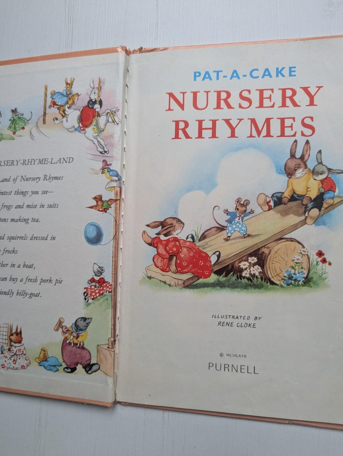 Pat-A-Cake Nursery Rhymes - 1967 - Purnell & Sons