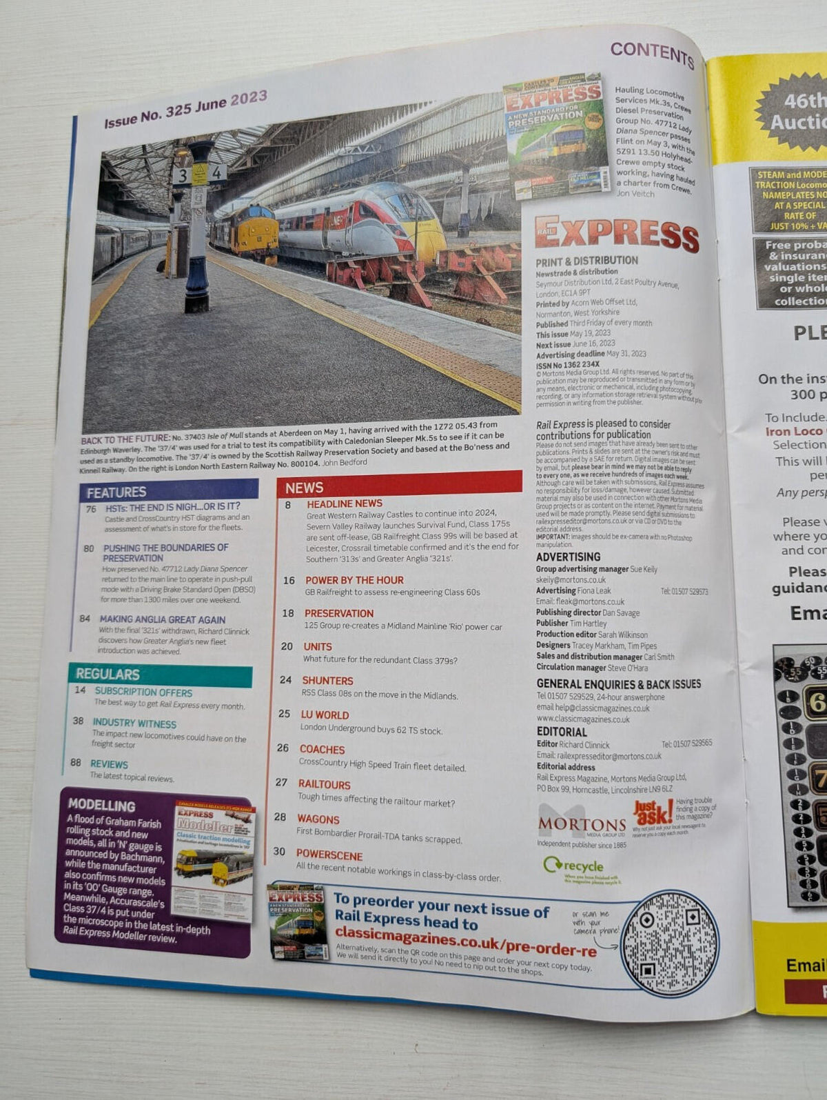 Rail Express Magazine No. 325 - June 2023
