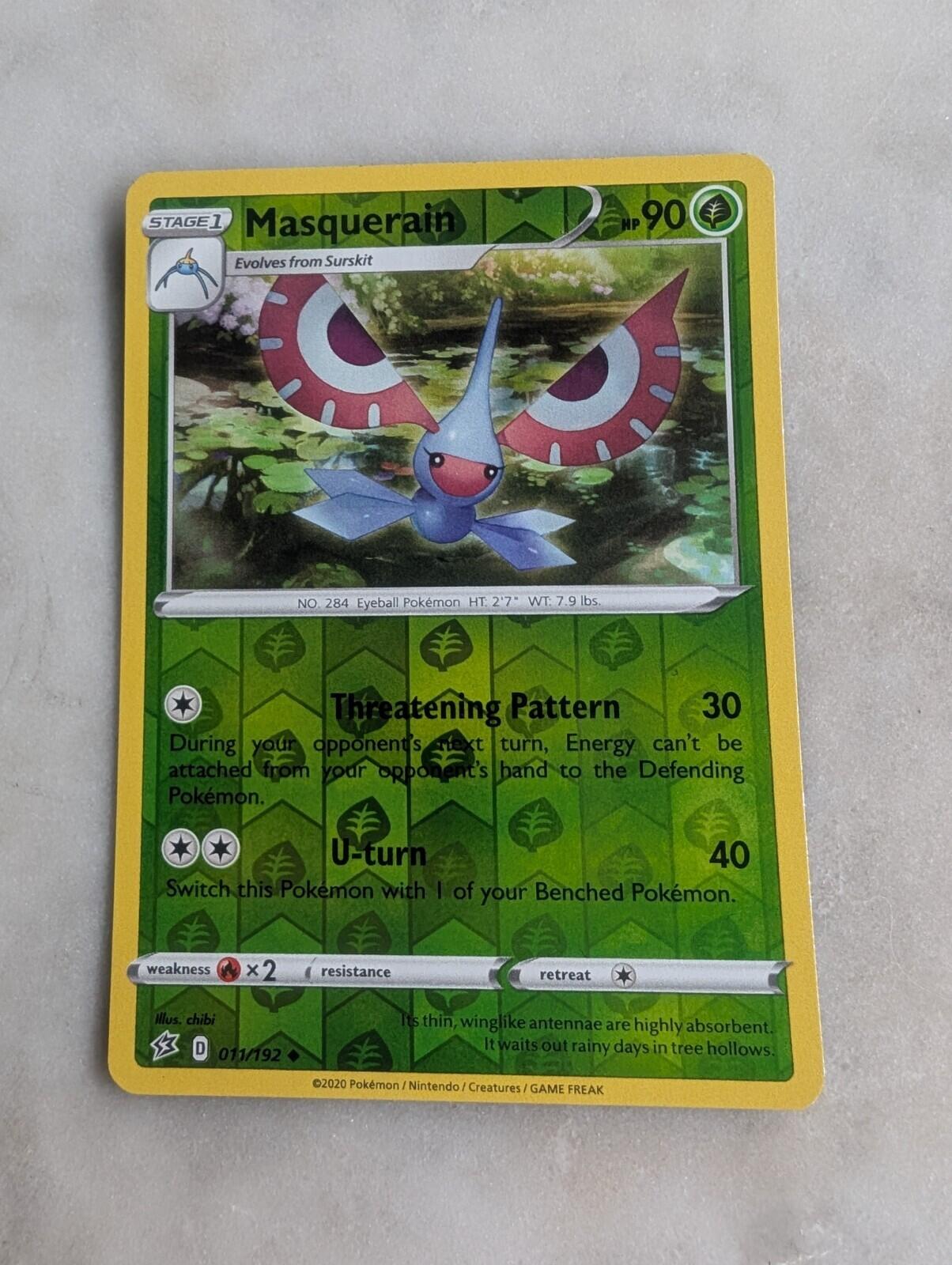 Masquerain 011/192 Reverse Holo - 2020 - Rebel Clash
