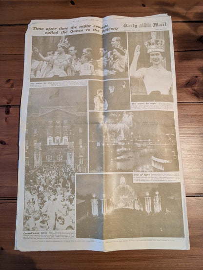 Daily Mail No. 17,791 - Wednesday 9th June 1953 - Queen Elizabeth II Coronation