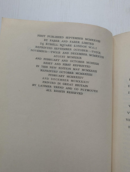 Memories of a Fox-Hunting Man by Siegfried Sassoon - Faber & Faber Ltd - 1932