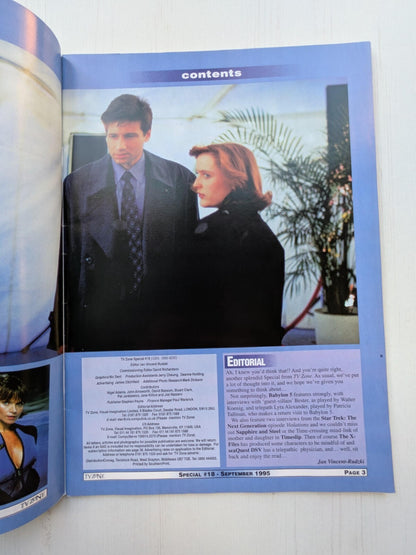 TV Zone Special #18 September 1995, Psi-Fi Special, Babylon 5/X-Files/Doctor Who