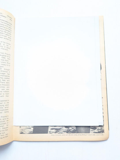 The World of Elvis Special Memorial Issue - 1977 - Includes Pull-Out Poster