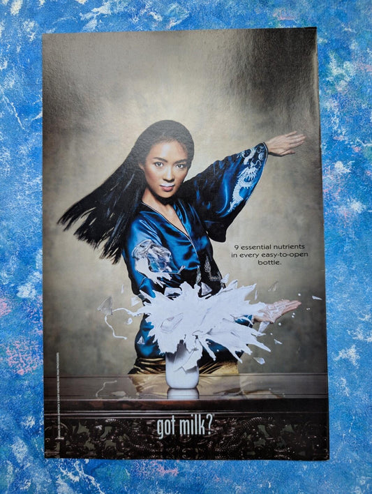 Zhang Ziyi Got Milk? 2002 Advertisement - See Details