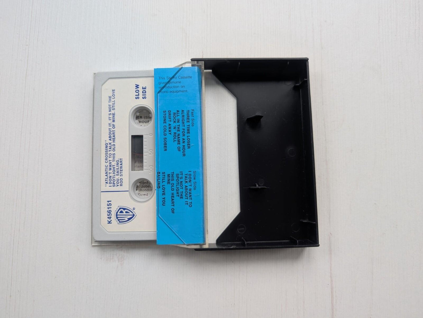Rod Stewart - Atlantic Crossing - 1975 - Warner Cassette Tape