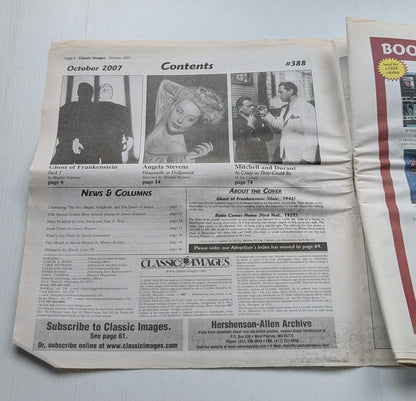 Classic Images No. 388 October 2007, Ghost of Frankenstein/Angela Stevens + More