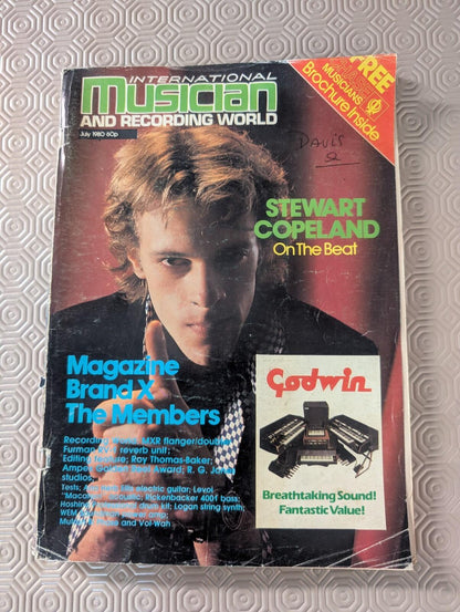 International Musician and Recording World Vol 6 No 7 July 1980 Stewart Copeland
