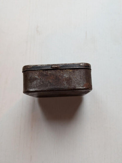 Vintage Military Water Sterilizing Tin (Empty) - 1940s/World War II