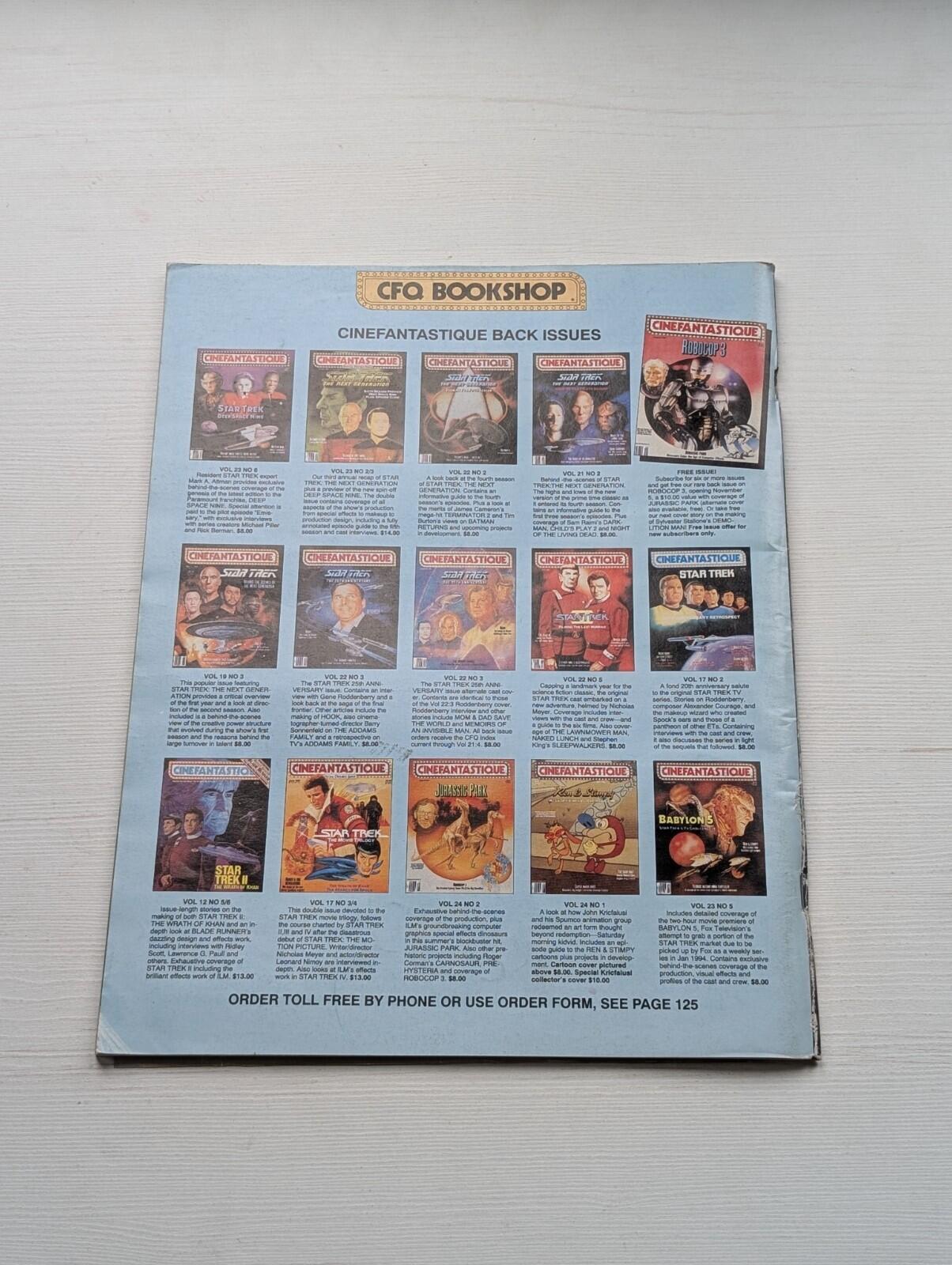 Cinefantastique Vol. 24 No. 3/4 October 1993 - Special Double Issue, Star Trek