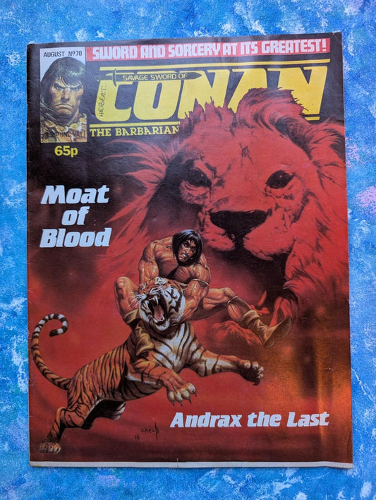 Savage Sword of Conan No. 70 - 1983 - Marvel UK Comic - Please See Details
