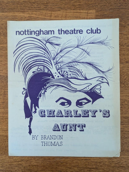 Nottingham Theatre Club - Charley's Aunt Programme