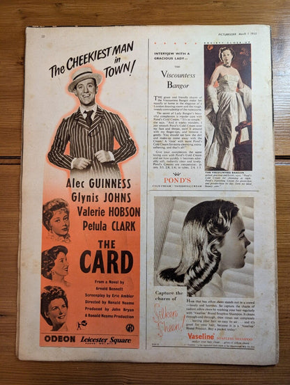 Picturegoer: The National Film Weekly March 1, 1952 - Ava Gardner Cover